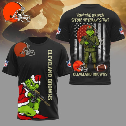 LIMITED EDITION - NEW CUSTOMIZED NFL29 CLB CLEVELAND BROWNS 3D SHIRT