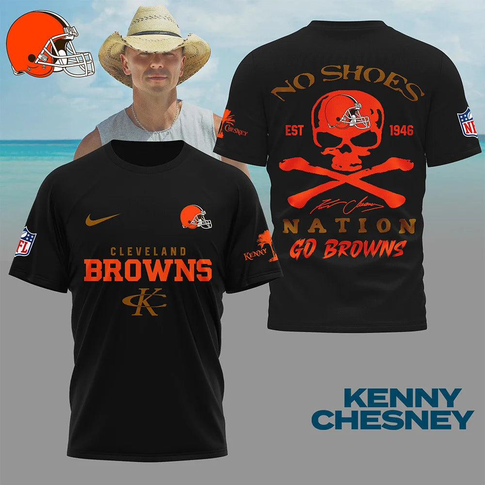 LIMITED EDITION - NEW CUSTOMIZED NFL29 CLB CLEVELAND BROWNS T-SHIRT | MULTIPLE COLORS AVAILABLE