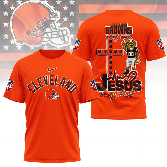 LIMITED EDITION - NEW CUSTOMIZED NFL29 CLB CLEVELAND BROWNS T-SHIRT | MULTIPLE COLORS AVAILABLE