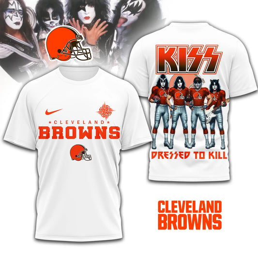 LIMITED EDITION - NEW CUSTOMIZED NFL29 CLB CLEVELAND BROWNS T-SHIRT | MULTIPLE COLORS AVAILABLE