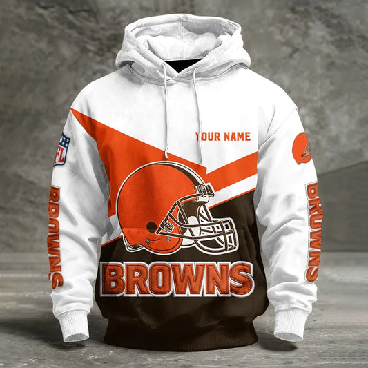 LIMITED EDITION - NEW CUSTOMIZED NFL29 CLB CLEVELAND BROWNS UNISEX T-SHIRT, POLO, HOODIE & JACKETS