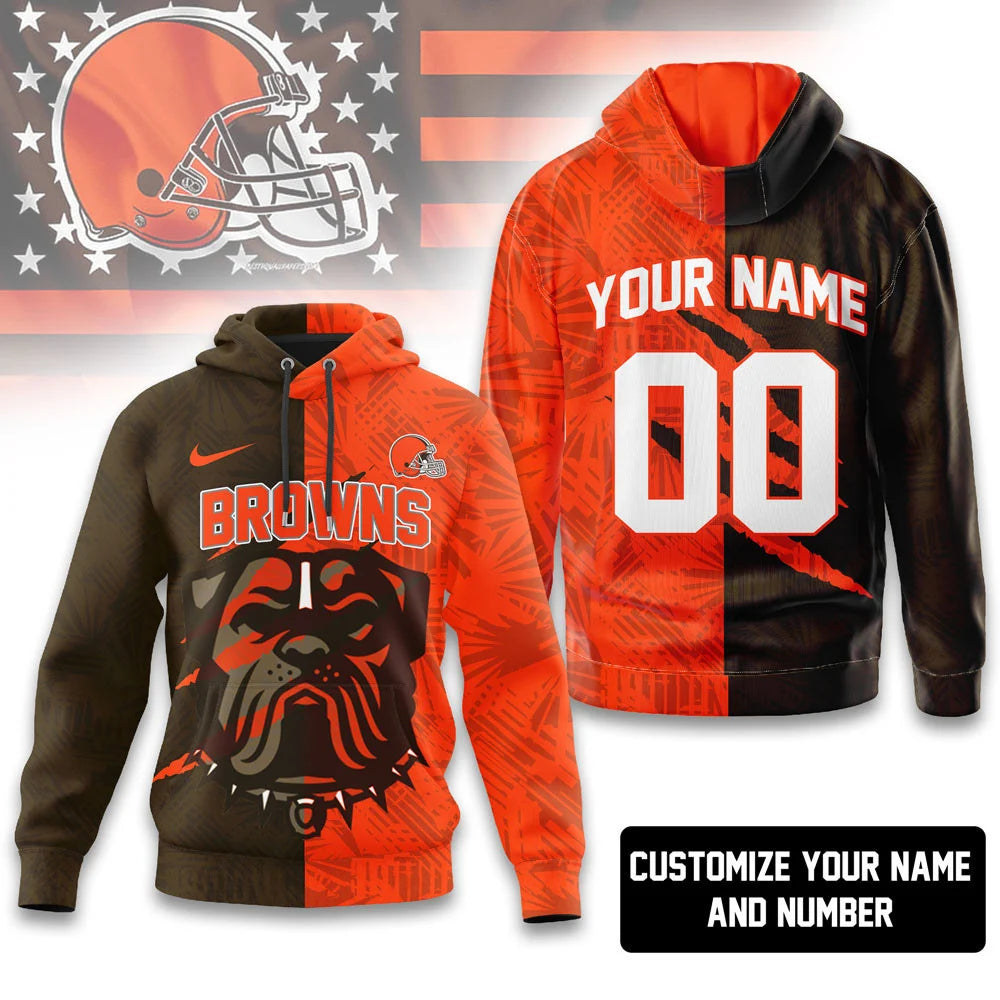 LIMITED EDITION - NEW CUSTOMIZED NFL29 CLB CLEVELAND BROWNS T-SHIRT, HOODIE, ZIP HOODIE