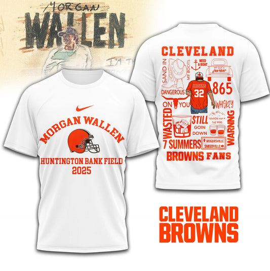 LIMITED EDITION - NEW CUSTOMIZED NFL29 CLB CLEVELAND BROWNS T-SHIRT | MULTIPLE COLORS AVAILABLE