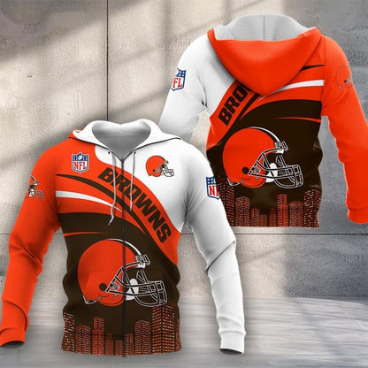 LIMITED EDITION - NEW CUSTOMIZED NFL29 CLB CLEVELAND BROWNS UNISEX T-SHIRT, POLO, HOODIE & JACKETS