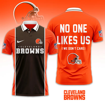 LIMITED EDITION - NEW CUSTOMIZED NFL29 CLB CLEVELAND BROWNS UNISEX T-SHIRT, POLO & HOODIE