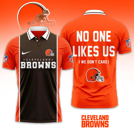 LIMITED EDITION - NEW CUSTOMIZED NFL29 CLB CLEVELAND BROWNS UNISEX T-SHIRT, POLO & HOODIE