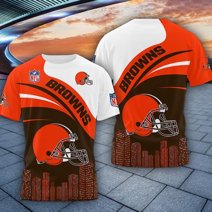 LIMITED EDITION - NEW CUSTOMIZED NFL29 CLB CLEVELAND BROWNS UNISEX T-SHIRT, POLO, HOODIE & JACKETS