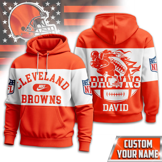 LIMITED EDITION - NEW CUSTOMIZED NFL29 CLB CLEVELAND BROWNS T-SHIRT, HOODIE, ZIP HOODIE