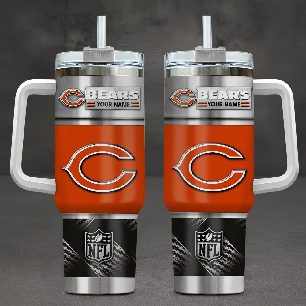 LIMITED EDITION - NEW CUSTOMIZED NFL29 CLB CLEVELAND BROWNS TUMBLER CUP
