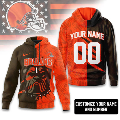 LIMITED EDITION - NEW CUSTOMIZED NFL29 CLB CLEVELAND BROWNS T-SHIRT, HOODIE, ZIP HOODIE