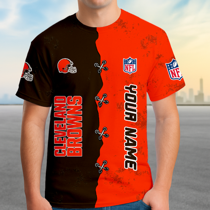 LIMITED EDITION - NEW CUSTOMIZED NFL29 CLB CLEVELAND BROWNS UNISEX T-SHIRT, POLO, HOODIE & JACKETS