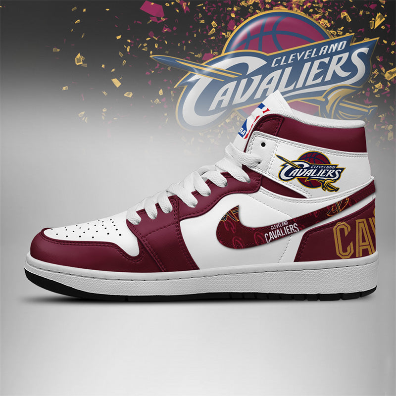 [HOT DEAL] NEW CUSTOMIZED NBA02 CCA CLEVELAND CAVALIERS AIR JORDAN SNEAKERS
