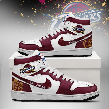 [HOT DEAL] NEW CUSTOMIZED NBA02 CCA CLEVELAND CAVALIERS AIR JORDAN SNEAKERS