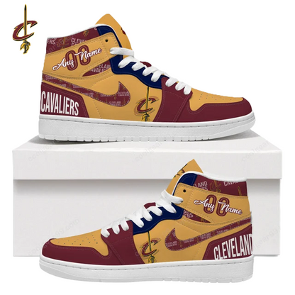 [HOT DEAL] NEW CUSTOMIZED NBA02 CCA CLEVELAND CAVALIERS AIR JORDAN SNEAKERS