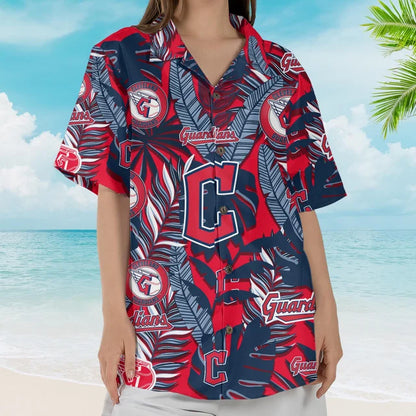 LIMITED EDITION - NEW CUSTOMIZED MLB13 CGS CLEVELAND GUARDIANS UNISEX HAWAIIAN SHIRT