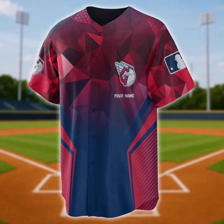 LIMITED EDITION - NEW CUSTOMIZED MLB13 CGS CLEVELAND GUARDIANS BASEBALL JERSEY