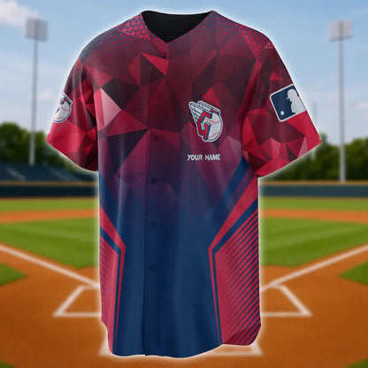 LIMITED EDITION - NEW CUSTOMIZED MLB13 CGS CLEVELAND GUARDIANS BASEBALL JERSEY