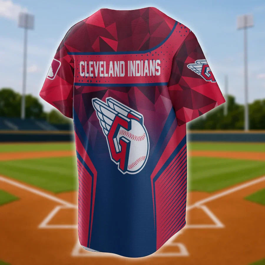 LIMITED EDITION - NEW CUSTOMIZED MLB13 CGS CLEVELAND GUARDIANS BASEBALL JERSEY