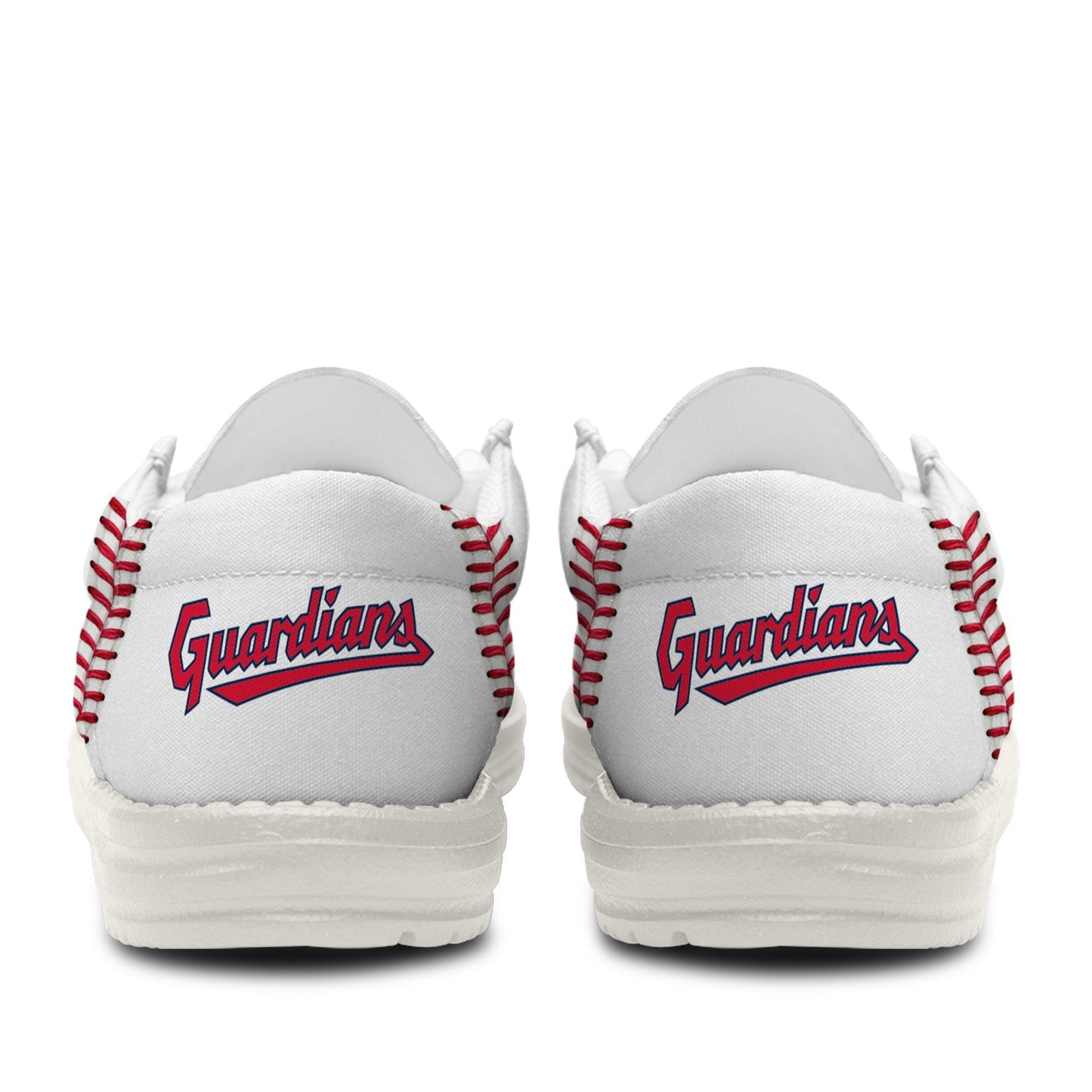 LIMITED EDITION - NEW CUSTOMIZED MLB13 CGS CLEVELAND GUARDIANS LOAFER SHOES