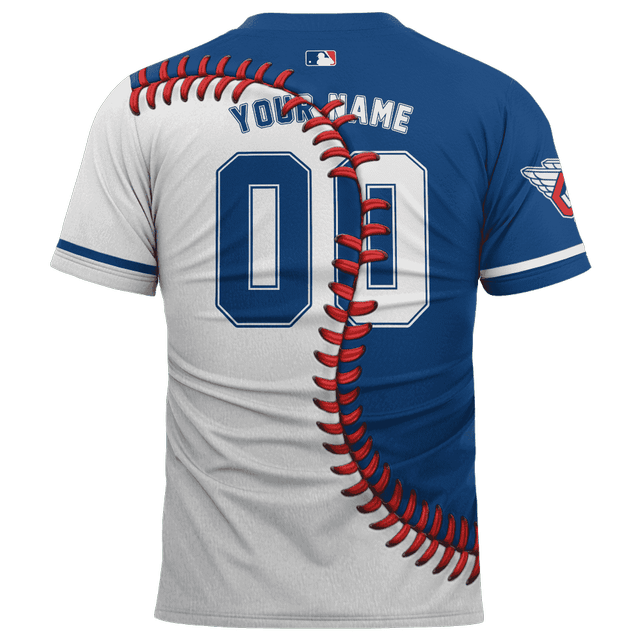 LIMITED EDITION - NEW CUSTOMIZED MLB13 CGS CLEVELAND GUARDIANS BASEBALL JERSEY