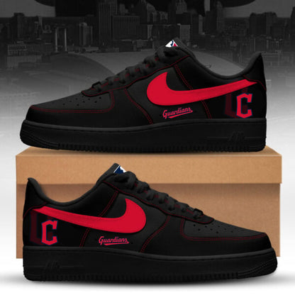 LIMITED EDITION - NEW CUSTOMIZED MLB13 CL GUARDIANS AF1 SNEAKERS