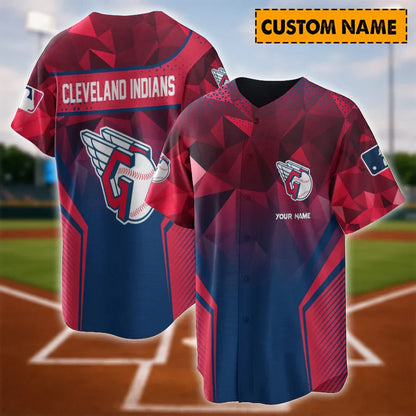 LIMITED EDITION - NEW CUSTOMIZED MLB13 CGS CLEVELAND GUARDIANS BASEBALL JERSEY