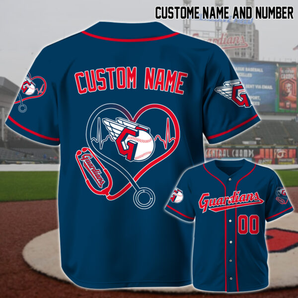 LIMITED EDITION - NEW CUSTOMIZED MLB13 CL GUARDIANS BASEBALL JERSEY