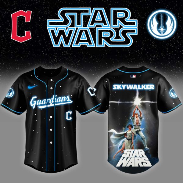 LIMITED EDITION - NEW CUSTOMIZED MLB13 CL GUARDIANS x STAR WARS BASEBALL JERSEY