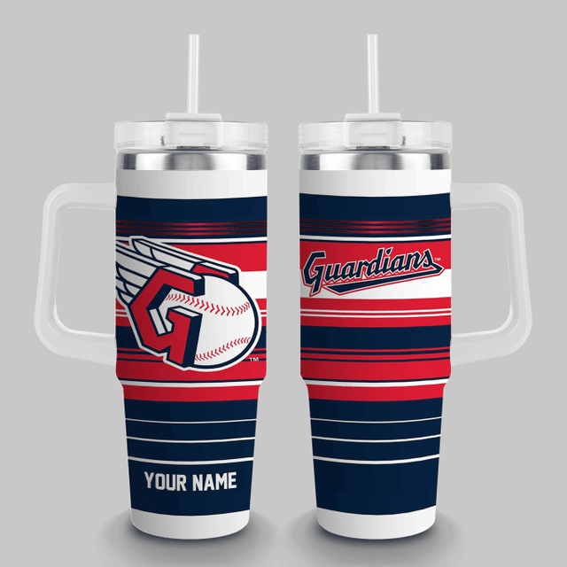 LIMITED EDITION - NEW CUSTOMIZED MLB13 CL GUARDIANS TUMBLER CUP