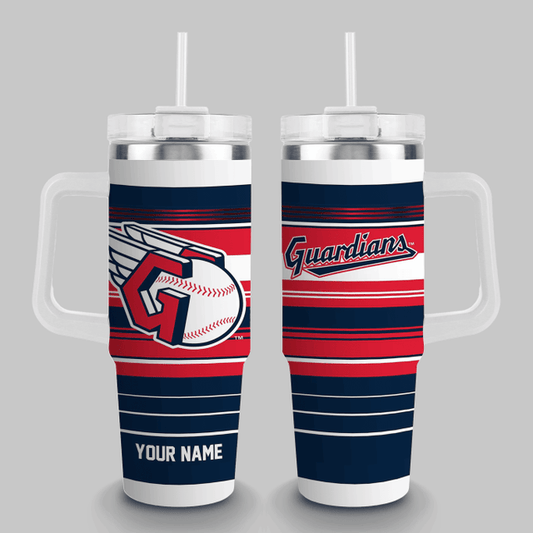 LIMITED EDITION - NEW CUSTOMIZED MLB13 CL GUARDIANS TUMBLER CUP