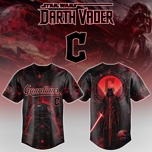 LIMITED EDITION - NEW CUSTOMIZED MLB13 CGS CLEVELAND GUARDIANS x STAR WARS BASEBALL JERSEY