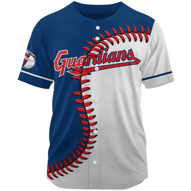 LIMITED EDITION - NEW CUSTOMIZED MLB13 CGS CLEVELAND GUARDIANS BASEBALL JERSEY