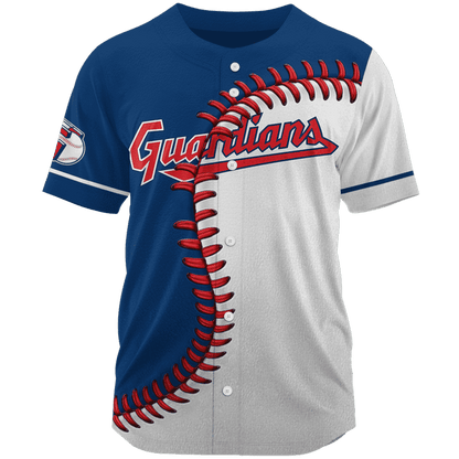 LIMITED EDITION - NEW CUSTOMIZED MLB13 CGS CLEVELAND GUARDIANS BASEBALL JERSEY