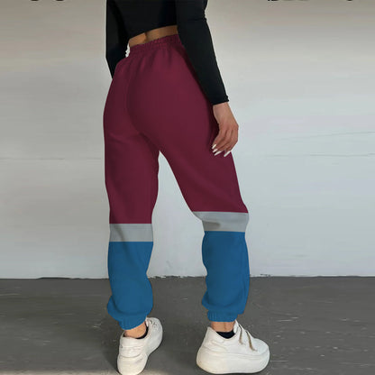 LIMITED EDITION - NEW CUSTOMIZED NHL05 CAL COLORADO AVALANCHE COMBO HOODIE & LONGPANTS