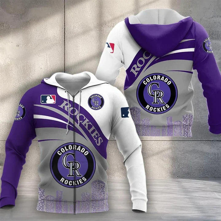 LIMITED EDITION - NEW CUSTOMIZED MLB30 COR COLORADO ROCKIES UNISEX T-SHIRT, POLO, HOODIE & JACKETS