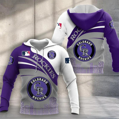 LIMITED EDITION - NEW CUSTOMIZED MLB30 COR COLORADO ROCKIES UNISEX T-SHIRT, POLO, HOODIE & JACKETS