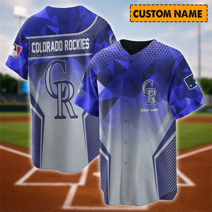 LIMITED EDITION - NEW CUSTOMIZED MLB30 COR COLORADO ROCKIES BASEBALL JERSEY
