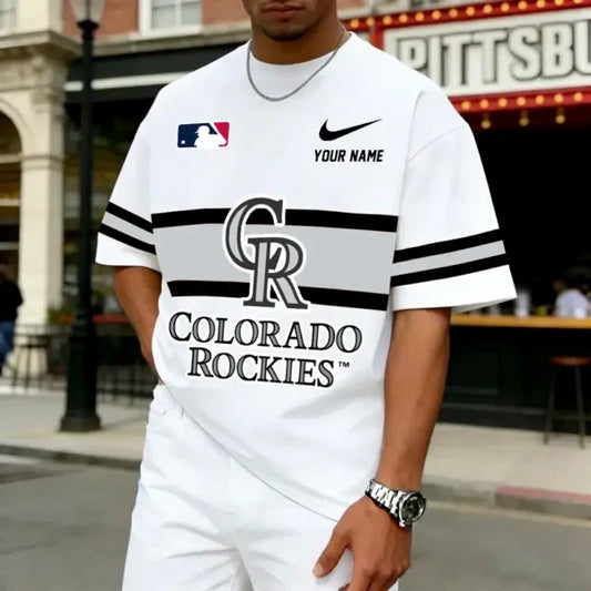 LIMITED EDITION - NEW CUSTOMIZED MLB30 COR COLORADO ROCKIES T-SHIRT, HOODIE, ZIP HOODIE