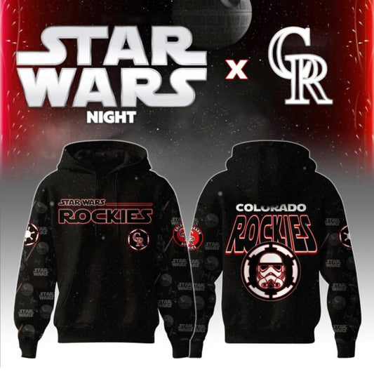 LIMITED EDITION - NEW CUSTOMIZED MLB30 CL ROCKIES x STAR WARS T-SHIRT, HOODIE, ZIP HOODIE