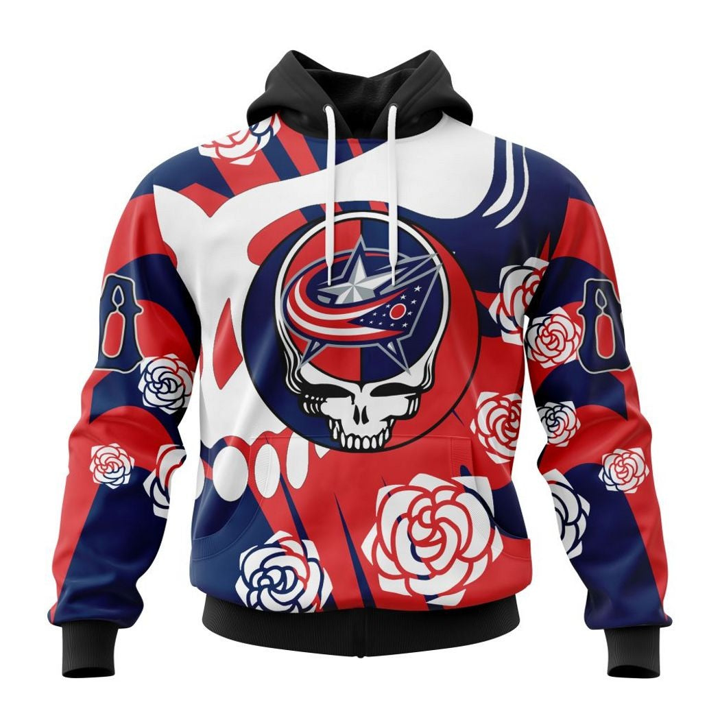 LIMITED EDITION - NEW CUSTOMIZED NHL18 CBJ COLUMBUS BLUE JACKETS T-SHIRT, SWEATSHIRT, HOODIE & ZIP HOODIE