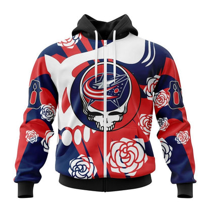 LIMITED EDITION - NEW CUSTOMIZED NHL18 CBJ COLUMBUS BLUE JACKETS T-SHIRT, SWEATSHIRT, HOODIE & ZIP HOODIE