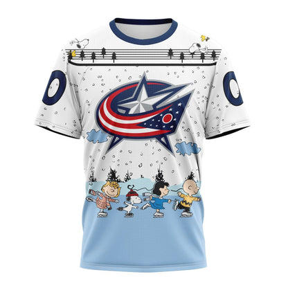 LIMITED EDITION - NEW CUSTOMIZED NHL18 CBJ COLUMBUS BLUE JACKETS UNISEX T-SHIRT, POLO, HOODIE & JACKETS