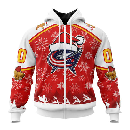 LIMITED EDITION - NEW CUSTOMIZED NHL18 CBJ COLUMBUS BLUE JACKETS UNISEX T-SHIRT, POLO, HOODIE & JACKETS