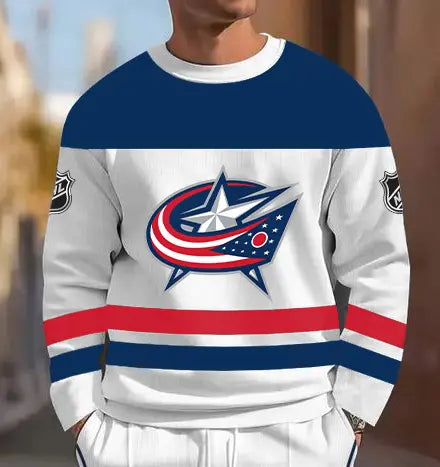 LIMITED EDITION - NEW CUSTOMIZED NHL18 CBJ COLUMBUS BLUE JACKETS T-SHIRT, SWEATSHIRT, HOODIE & ZIP HOODIE