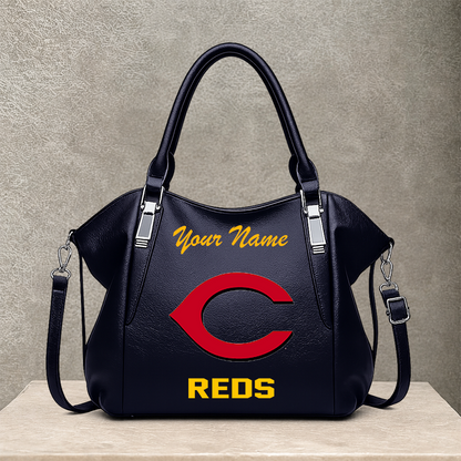 LIMITED EDITION - NEW CUSTOMIZED MLB05 CRS CINCINNATI REDS SHOULDER HANDBAG