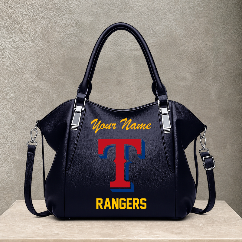 LIMITED EDITION - NEW CUSTOMIZED MLB08 TRS TEXAS RANGERS SHOULDER HANDBAG