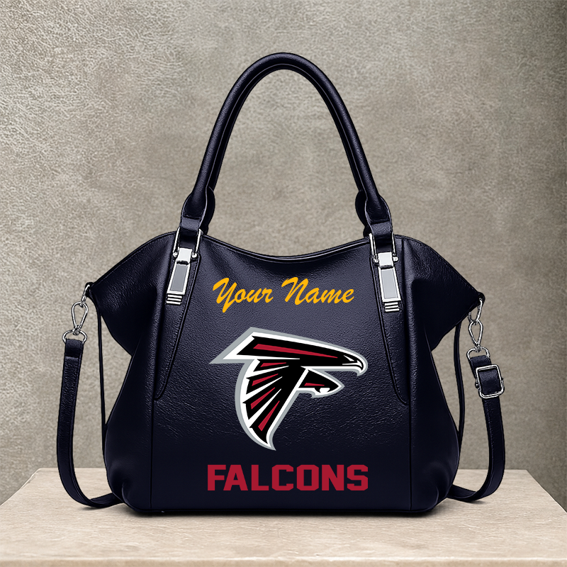 LIMITED EDITION - NEW CUSTOMIZED NFL18 ATF ATLANTA FALCONS SHOULDER HANDBAG