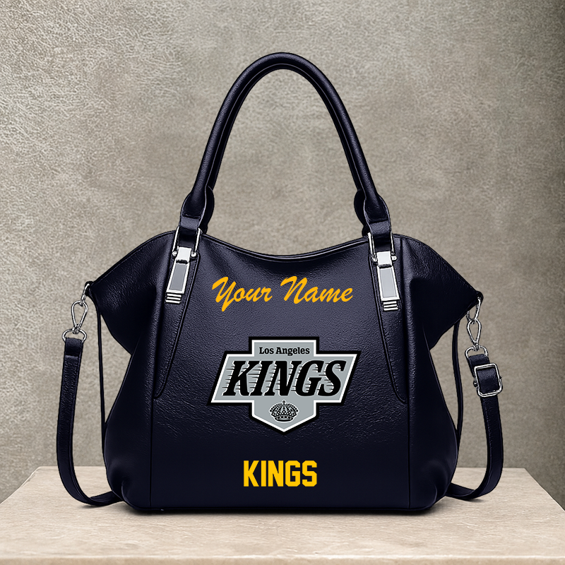 LIMITED EDITION - NEW CUSTOMIZED NHL16 LAK LOS ANGELES KINGS SHOULDER HANDBAG