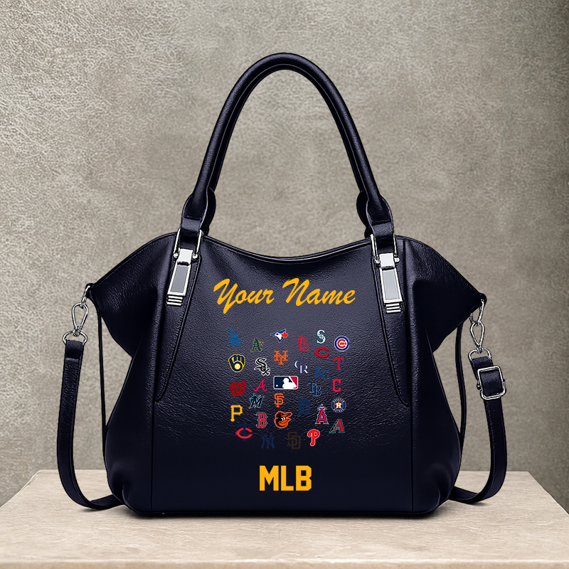 LIMITED EDITION - NEW CUSTOMIZED MLB32 MLB ALL TEAMS SHOULDER HANDBAG