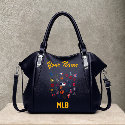 LIMITED EDITION - NEW CUSTOMIZED MLB32 MLB ALL TEAMS SHOULDER HANDBAG